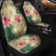 Hawaii Kanaka Maoli Plumeria Palm Trees Hammer Shark Car Seat Covers - AH - J5R - Alohawaii