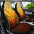 Hawaii Kanaka Map Hand Polynesian Car Seat Covers - Susi Style