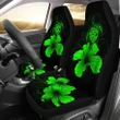 Hawaii Hibiscus Car Seat Cover - Turtle Map - Green - AH J9 - Alohawaii