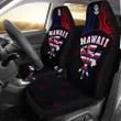 Hawaiian Kanaka Car Seat Covers Flag Nation Black Demodern AH J1 - Alohawaii