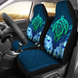 Hawaii Turtle Hibiscus Car Seat Cover - Choco Style - AH - J4 - Alohawaii