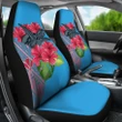 Hawaii Turtle Hibiscus Kanaka Pink Style - Car Seat Cover AH J2 - Alohawaii