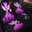 Hawaiian Kanaka Car Seat Covers Hibiscus Polynesian Love - Pink - AH - JR - Alohawaii
