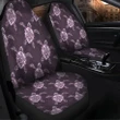 Hawaii Turtle Plumeria Violet Car Seat Covers - AH - JR - Alohawaii