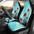 Turtle And Hibiscus Car Seat Covers 02 - AH - Alohawaii