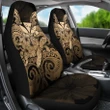 Hawaii Turtle Wave Polynesian Car Seat Cover - Hey Style Gold - AH - J4 - Alohawaii