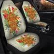 Hawaii Turtle Life Hibiscus Design Car Seat Covers - AH - J4R - Alohawaii
