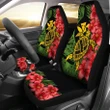 Hawaii Turtle Hibiscus Polynesian Car Seat Cover - Aphos Style - AH - J4 - Alohawaii