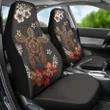 Hawaii Turtle Polynesian Hibiscus Kanaka Style Tropical - Car Seat Covers AH J2 - Alohawaii
