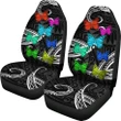 Alohawaii Car Accessory - Hawaii Polynesian Butterflies Car Seat Covers