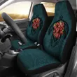 Hawaii Turtle Hibiscus Polynesian Car Seat Covers - AH J4 - Alohawaii