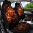 Hawaii Hibiscus Fire Car Seat Covers - AH - J4 - Alohawaii