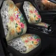 Hawaii Polynesian Flowers Swimming Turtles Car Seat Covers - AH - J5R - Alohawaii