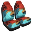 Alohawaii Car Accessory - Hawaii Polynesian Sun Down Car Seat Covers