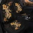 Hawaii Turtle Flower Polynesian Car Seat Covers - Gold - AH - J4R - Alohawaii