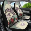 Hawaii Turtle Shark Hibiscus Car Seat Covers - Beige - LH Style - AH - J3 - Alohawaii