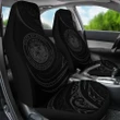 Hawaii Coat Of Arms Car Seat Covers - Gray - Frida Style - AH J91 - Alohawaii