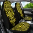 Hawaii Turtle Polynesian Car Seat Cover - Yellow - Armor Style - AH J9 - Alohawaii