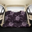 Alohawii Car Accessory - Turtle Plumeria Violet Back Seat Cover
