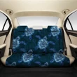 Alohawii Car Accessory - Turtle Plumeria Blue Back Seat Cover