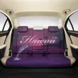 Alohawii Car Accessory - Hawaii Dolphin Violet Backgorund Back Seat Cover