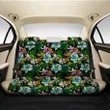 Alohawii Car Accessory - Animals And Tropical Flowers Back Seat Cover