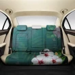 Alohawii Car Accessory - Hibiscus White Flower Gleeful Back Seat Cover