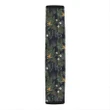 Alohawaii Car Accessory - Tropical Leaves And Flowers In The Night Style Hawaii Car Belt Pads