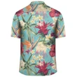 Hawaii Seamless Floral Pattern With Tropical Hibiscus, Watercolor Hawaiian Shirt - AH - J1 - Alohawaii