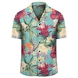 Hawaii Seamless Floral Pattern With Tropical Hibiscus, Watercolor Hawaiian Shirt - AH - J1 - Alohawaii