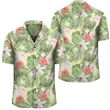 Alohawaii Shirt - Tropical Hibiscus Plumeria Green Hawaiian Shirt