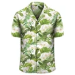 Tropical Plumeria White Hawaiian Shirt - AH - J1 - Alohawaii