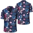 Alohawaii Shirt - Tropical Palm Tree And Flower Hawaiian Shirt