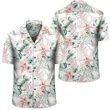 Alohawaii Shirt - Tropical Pattern With Orchids Leaves And Gold Chains Hawaiian Shirt