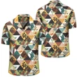 Alohawaii Shirt - Tropical Jungle Parrots And Flamingos Pattern Hawaiian Shirt