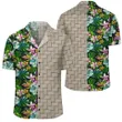 Alohawaii Shirt - Animals And Tropical Flowers Lauhala Moiety Hawaiian Shirt