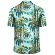 Tropical Palm Trees Blue Hawaiian Shirt - AH - J1 - Alohawaii