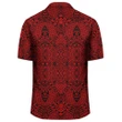 Polynesian Lauhala Mix Red Hawaiian Shirt - AH - J1 - Alohawaii