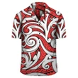 Polynesian Maori Ethnic Ornament Red Hawaiian Shirt - AH - J1 - Alohawaii