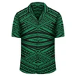 Polynesian Tatau Green Hawaiian Shirt - AH - J1 - Alohawaii