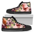 Alohawaii Footwears - Hawaii Pink Hibiscus High Top Shoe