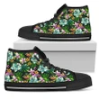 Alohawaii Footwears - Animals And Tropical Flowers High Top Shoes