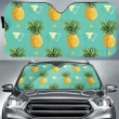 Alohawaii Car Accessory - Pinespple Morden Car Sun Shade