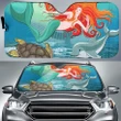 Alohawaii Car Accessory - Mermaid And Animal Car Sun Shade