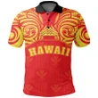 Hawaiian Kanaka Polo Shirt Mauna Kea Demodern AH J1 - Alohawaii