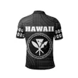Hawaii King Kanaka Kakau Polo Shirt - AH J4 - Alohawaii