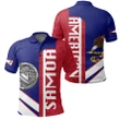 Alohawaii Polo Shirt - American Samoa Half Concept - AH J0 - Alohawaii