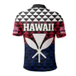 Hawaii King Kakau Polo Shirt - AH J4 - Alohawaii