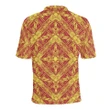Polynesian Polo Shirt Orange - AH - J1 - Alohawaii