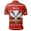 Hawaii Christmas Santa Claus Surf Polo Shirt